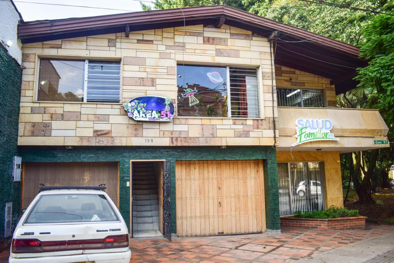 Area 51 Hostel Medellin Ngoại thất bức ảnh