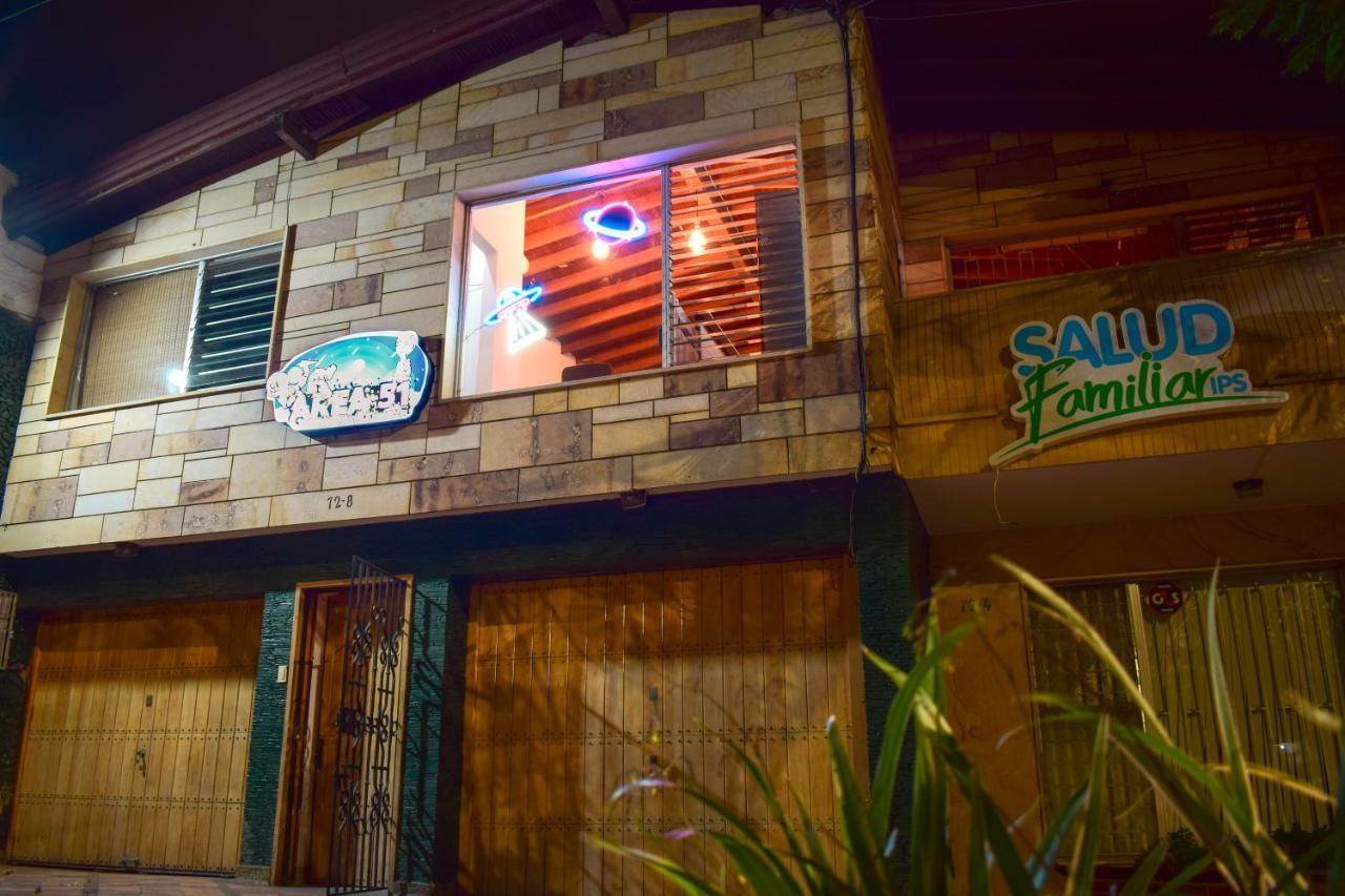 Area 51 Hostel Medellin Ngoại thất bức ảnh